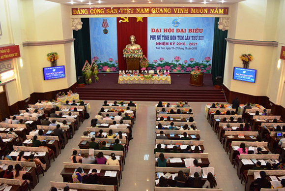 Đại hội đại biểu Phụ nữ tỉnh Kon Tum lần thứ XIII, nhiệm kỳ 2016 - 2021